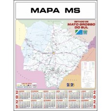 I - Mapa Mato Grosso do Sul -  MS
